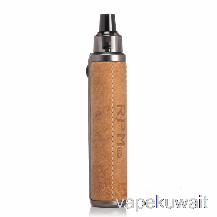 نظام جراب سموك Rpm 25 واط، نظام جراب Vape من الجلد البني